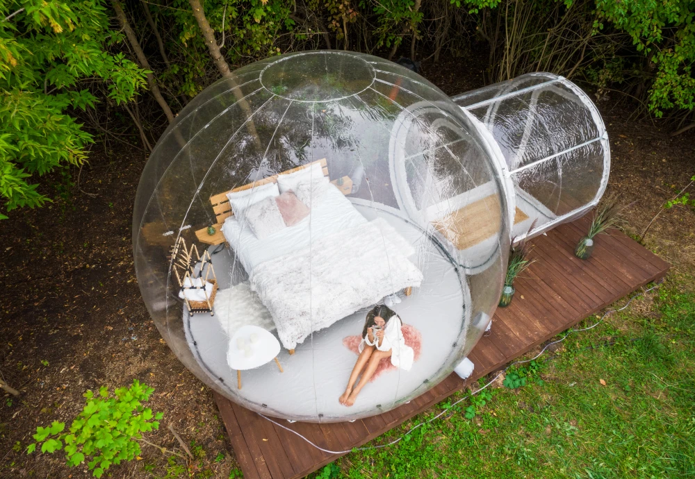 tent bubble room